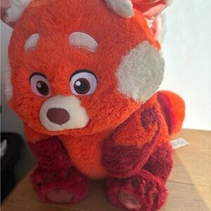 Disney Plush Red Panda - Orange and Red